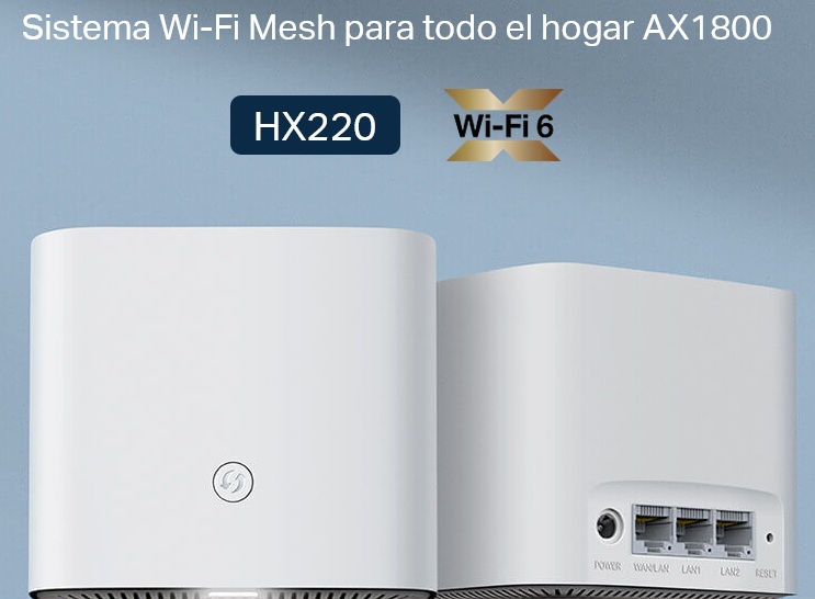 Router WI-FI HX220 Mesh 4x1Gb